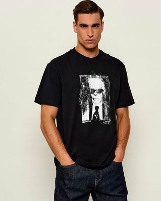 T-shirt męski młodzieżowy Karl Lagerfeld Jeans ze sklepu: Gomez Fashion Store w kategorii: T-shirty męskie - zdjęcie 874714-BD9-10338_KJ264M000011002