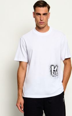 T-shirt męski na wiosnę Karl Lagerfeld Jeans ze sklepu: Gomez Fashion Store w kategorii: T-shirty męskie - zdjęcie 874714-BD9-10338_KJ264M000012001