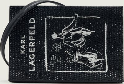 Kopertówka elegancka Karl Lagerfeld ze sklepu: Gomez Fashion Store w kategorii: Kopertówki - zdjęcie 874714-BD9-10338_KL264W000022E20