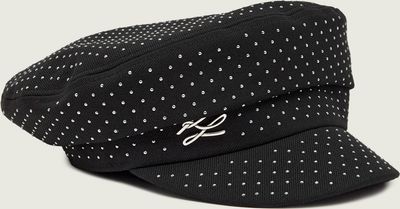 Karl Lagerfeld - Czapka z daszkiem damska ze sklepu: Gomez Fashion Store w kategorii: Czapki z daszkiem damskie - zdjęcie 874714-BD9-10338_KL264W000043666