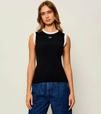 Bluzka damska Karl Lagerfeld ze sklepu: Gomez Fashion Store w kategorii: Bluzki damskie - zdjęcie 874714-BD9-10338_KL264W000072024