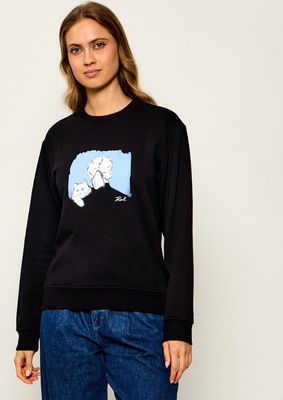 Bluza damska Karl Lagerfeld ze sklepu: Gomez Fashion Store w kategorii: Bluzy damskie - zdjęcie 874714-BD9-10338_KL264W000074666