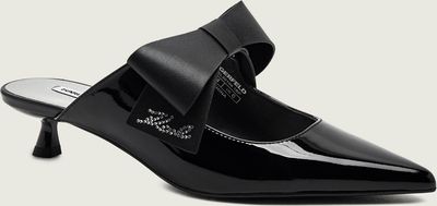 Karl Lagerfeld - Czółenka wiosenne ze sklepu: Gomez Fashion Store w kategorii: Czółenka - zdjęcie 874714-BD9-10338_KL264W000081073