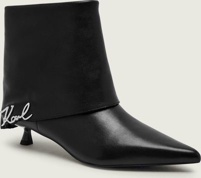 Botki jesienne Karl Lagerfeld ze sklepu: Gomez Fashion Store w kategorii: Botki - zdjęcie 874714-BD9-10338_KL264W000082000