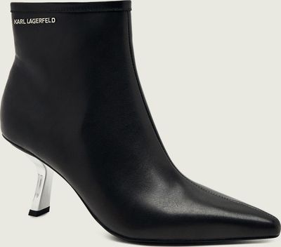 Karl Lagerfeld - Botki jesienne ze sklepu: Gomez Fashion Store w kategorii: Botki - zdjęcie 874714-BD9-10338_KL264W000084000