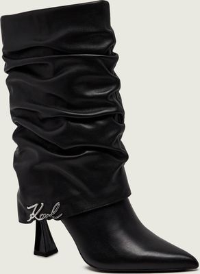 Kozaki damskie na zimę Karl Lagerfeld ze sklepu: Gomez Fashion Store w kategorii: Kozaki damskie - zdjęcie 874714-BD9-10338_KL264W000085B91