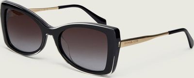 Okulary przeciwsłoneczne damskie casual Michael Kors ze sklepu: Gomez Fashion Store w kategorii: Okulary przeciwsłoneczne damskie - zdjęcie 874714-BD9-10338_MK262W000175A54