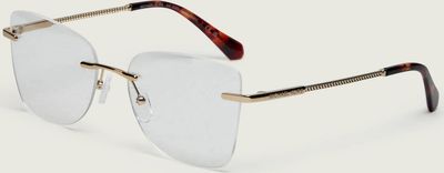 Okulary korekcyjne damskie Michael Kors ze sklepu: Gomez Fashion Store w kategorii: Okulary korekcyjne damskie - zdjęcie 874714-BD9-10338_MK262W000180C55