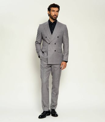 BOSS BLACK - Garnitur męski ze sklepu: Gomez Fashion Store w kategorii: Garnitury męskie - zdjęcie 874714-BD9-10338_BB265M000137030