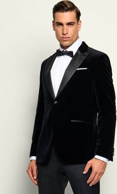 Marynarka męska na jesień BOSS BLACK ze sklepu: Gomez Fashion Store w kategorii: Marynarki męskie - zdjęcie 874714-BD9-10338_BB265M000144001