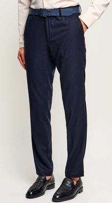 BOSS BLACK - Spodnie męskie eleganckie na jesień ze sklepu: Gomez Fashion Store w kategorii: Spodnie męskie