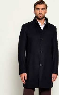 BOSS BLACK - Płaszcz męski elegancki ze sklepu: Gomez Fashion Store w kategorii: Płaszcze męskie - zdjęcie 874714-BD9-10338_BB265M000166001