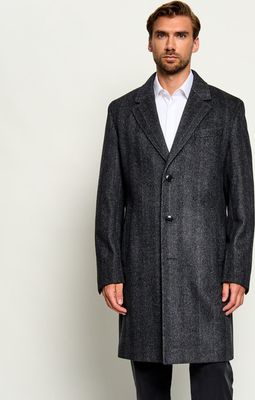 Płaszcz męski BOSS BLACK ze sklepu: Gomez Fashion Store w kategorii: Płaszcze męskie - zdjęcie 874714-BD9-10338_BB265M000169030