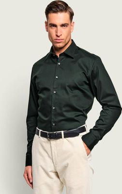 Koszula męska z klasycznym kołnierzykiem BOSS BLACK ze sklepu: Gomez Fashion Store w kategorii: Koszule męskie