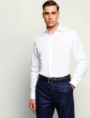 Koszula męska elegancka BOSS BLACK ze sklepu: Gomez Fashion Store w kategorii: Koszule męskie