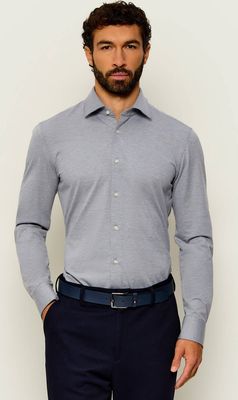 Koszula męska wiosenna BOSS BLACK ze sklepu: Gomez Fashion Store w kategorii: Koszule męskie - zdjęcie 874714-BD9-10338_BB265M000182479