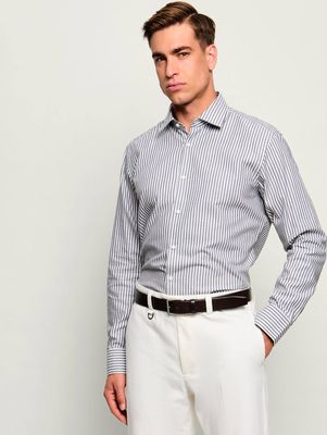 BOSS BLACK - Koszula męska z klasycznym kołnierzykiem ze sklepu: Gomez Fashion Store w kategorii: Koszule męskie