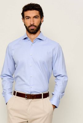 Koszula męska z klasycznym kołnierzykiem BOSS BLACK ze sklepu: Gomez Fashion Store w kategorii: Koszule męskie - zdjęcie 874714-BD9-10338_BB265M000185451