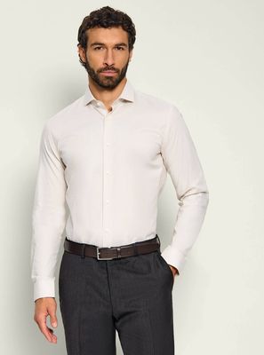 Koszula męska z klasycznym kołnierzykiem BOSS BLACK ze sklepu: Gomez Fashion Store w kategorii: Koszule męskie - zdjęcie 874714-BD9-10338_BB265M000186275