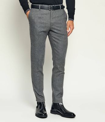 BOSS BLACK - Spodnie męskie jesienne ze sklepu: Gomez Fashion Store w kategorii: Spodnie męskie - zdjęcie 874714-BD9-10338_BB265M000204030