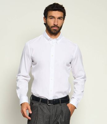 Koszula męska wiosenna BOSS BLACK ze sklepu: Gomez Fashion Store w kategorii: Koszule męskie - zdjęcie 874714-BD9-10338_BB265M000208100
