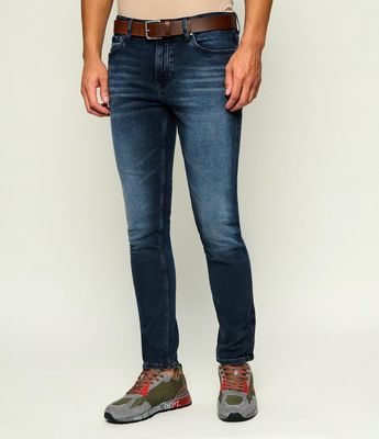 Jeansy męskie na wiosnę BOSS BLACK ze sklepu: Gomez Fashion Store w kategorii: Jeansy męskie - zdjęcie 874714-BD9-10338_BB265M000221411