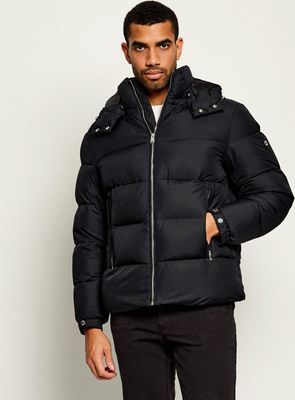 Kurtka męska casualowa na zimę BOSS BLACK ze sklepu: Gomez Fashion Store w kategorii: Kurtki męskie - zdjęcie 874714-BD9-10338_BB265M000232001