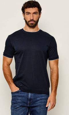 T-shirt męski casualowy BOSS BLACK ze sklepu: Gomez Fashion Store w kategorii: T-shirty męskie - zdjęcie 874714-BD9-10338_BB265M000249404