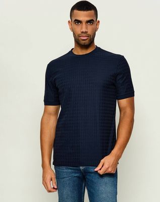 BOSS BLACK - T-shirt męski casualowy ze sklepu: Gomez Fashion Store w kategorii: T-shirty męskie - zdjęcie 874714-BD9-10338_BB265M000253404