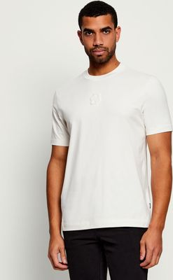 BOSS BLACK - T-shirt męski wiosenny casualowy ze sklepu: Gomez Fashion Store w kategorii: T-shirty męskie - zdjęcie 874714-BD9-10338_BB265M000260118