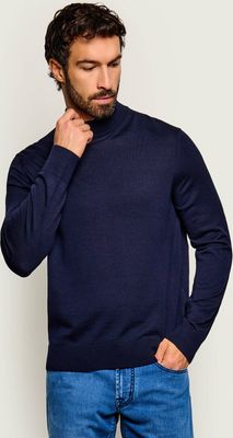 Sweter męski casual na zimę BOSS BLACK ze sklepu: Gomez Fashion Store w kategorii: Swetry męskie