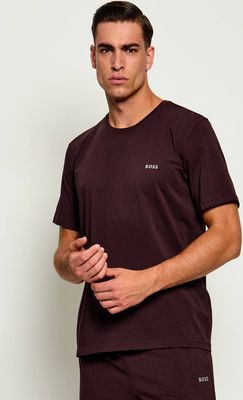 T-shirt męski casual BOSS BLACK ze sklepu: Gomez Fashion Store w kategorii: T-shirty męskie - zdjęcie 874714-BD9-10338_BW265M000043204