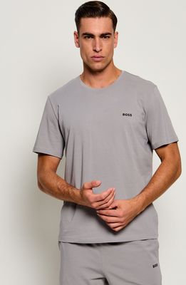 T-shirt męski na wiosnę BOSS BLACK ze sklepu: Gomez Fashion Store w kategorii: T-shirty męskie - zdjęcie 874714-BD9-10338_BW265M000043248
