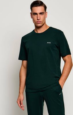 T-shirt męski casualowy BOSS BLACK ze sklepu: Gomez Fashion Store w kategorii: T-shirty męskie - zdjęcie 874714-BD9-10338_BW265M000043308