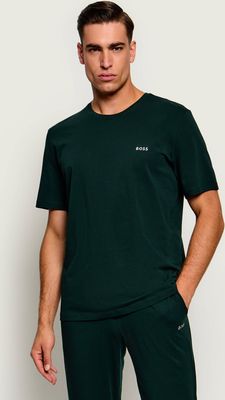 T-shirt męski casualowy BOSS BLACK ze sklepu: Gomez Fashion Store w kategorii: T-shirty męskie - zdjęcie 874714-BD9-10338_BW265M000043308