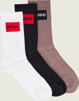 Hugo Bodywear - Skarpetki damskie gładkie ze sklepu: Gomez Fashion Store w kategorii: Skarpetki damskie - zdjęcie 874714-BD9-10338_BZ265M000025223
