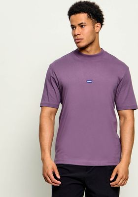 T-shirt męski casual Hugo Blue ze sklepu: Gomez Fashion Store w kategorii: T-shirty męskie - zdjęcie 874714-BD9-10338_BJ265M000009508