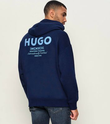 Bluza męska młodzieżowa Hugo Blue ze sklepu: Gomez Fashion Store w kategorii: Bluzy męskie - zdjęcie 874714-BD9-10338_BJ265M000010412