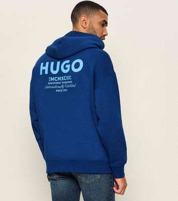 Bluza męska młodzieżowa Hugo Blue ze sklepu: Gomez Fashion Store w kategorii: Bluzy męskie - zdjęcie 874714-BD9-10338_BJ265M000010412