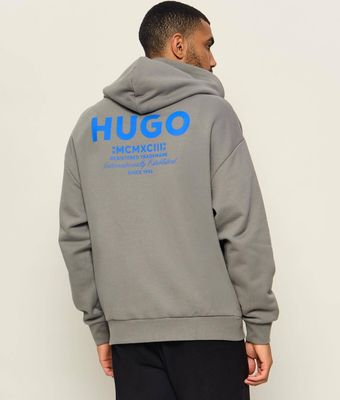 Bluza męska młodzieżowa Hugo Blue ze sklepu: Gomez Fashion Store w kategorii: Bluzy męskie - zdjęcie 874714-BD9-10338_BJ265M000013055
