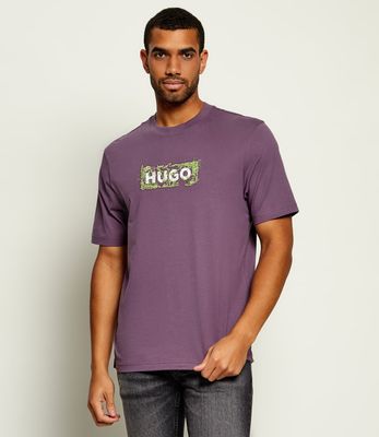 T-shirt męski młodzieżowy Hugo Blue ze sklepu: Gomez Fashion Store w kategorii: T-shirty męskie - zdjęcie 874714-BD9-10338_BJ265M000019508