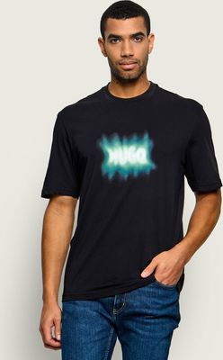 T-shirt męski Hugo Blue ze sklepu: Gomez Fashion Store w kategorii: T-shirty męskie - zdjęcie 874714-BD9-10338_BJ265M000026001