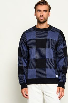 Hugo Blue - Sweter męski zimowy ze sklepu: Gomez Fashion Store w kategorii: Swetry męskie - zdjęcie 874714-BD9-10338_BJ265M000029001