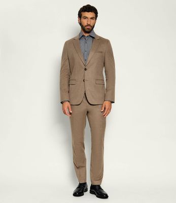 Garnitur męski HUGO ze sklepu: Gomez Fashion Store w kategorii: Garnitury męskie - zdjęcie 874714-BD9-10338_BU265M000080223