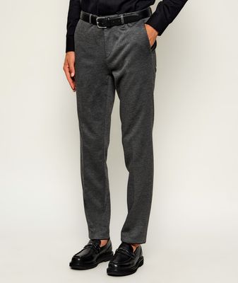 Spodnie męskie na jesień HUGO ze sklepu: Gomez Fashion Store w kategorii: Spodnie męskie - zdjęcie 874714-BD9-10338_BU265M000088034