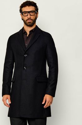 HUGO - Płaszcz męski elegancki ze sklepu: Gomez Fashion Store w kategorii: Płaszcze męskie - zdjęcie 874714-BD9-10338_BU265M000091001