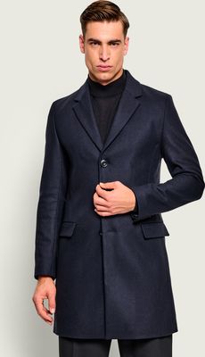 HUGO - Płaszcz męski na jesień ze sklepu: Gomez Fashion Store w kategorii: Płaszcze męskie