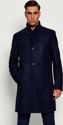 Płaszcz męski na jesień HUGO ze sklepu: Gomez Fashion Store w kategorii: Płaszcze męskie - zdjęcie 874714-BD9-10338_BU265M000092405