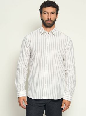 HUGO - Koszula męska z klasycznym kołnierzykiem ze sklepu: Gomez Fashion Store w kategorii: Koszule męskie - zdjęcie 874714-BD9-10338_BU265M000104102