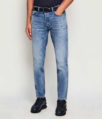 Jeansy męskie HUGO ze sklepu: Gomez Fashion Store w kategorii: Jeansy męskie - zdjęcie 874714-BD9-10338_BU265M000113433